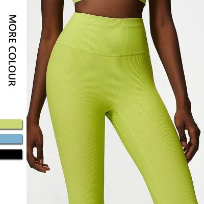 China Wholesale Low Moq QUICK DRY For Custom Logo Package Butt Lift High Waist No Seam Yoga Front Gaiters With Tummy Control for sale