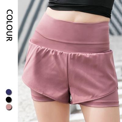 China Wholesale QUICK DRY Low Moq For Custom Tummy Control High Waist Logo Package Women Quick Dry Yoga Shorts For Running for sale