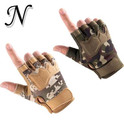 China Low MOQ Custom Logo Camouflage Mens Workout Gloves Gym Gloves Unisex For Unisex for sale