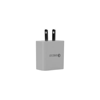 China High Quality High Speed ​​Us UK Eu Plug Portable Mobile Phone Fast Charger For Phone Qc3.0 Multiple Adapter Usb Charger for sale