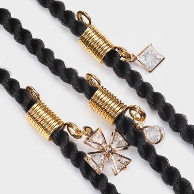 China Women Hair Jewelry African Boho Crystal Flower Star Hair Coil Dreadlocks Beads For Braiding Jewelry Location Accessories for sale