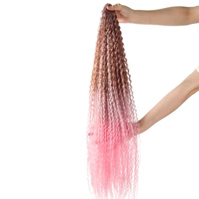 China 30inch Synthetic Hair Dye Colors Brazilian Braid Crochet Braid Hair 130g for sale