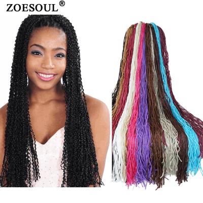 China Straight Zizi Braids Wholesale 28inch 50g Micro Straight Hair Extension ZiZi Braids For Synthetic Braiding for sale