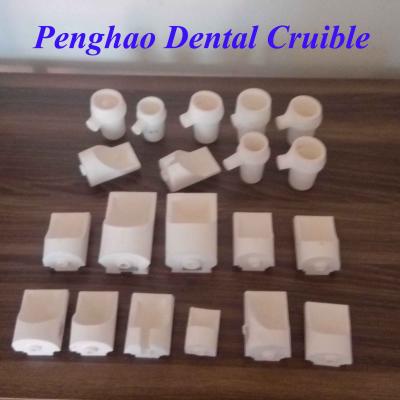 China dental quartz crucible for dental laboratory/ceramic casting crucible for sale