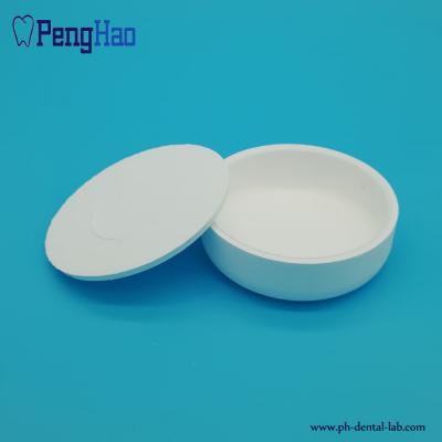 China Dia100mm Ceramic sintering crucible ( tray ) for dental zirconia sintering. for sale