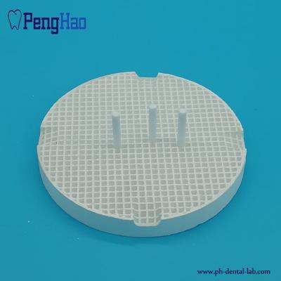 China Ceramic Honeycomb Firing Tray For Dental Lab ( Round ,Ceramic pins) for sale