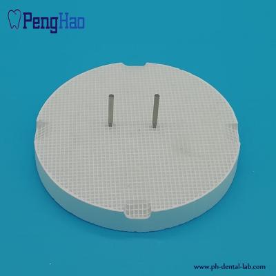 China Ceramic Honeycomb Firing Tray For Dental Lab ( Round ,Metal Pins) for sale