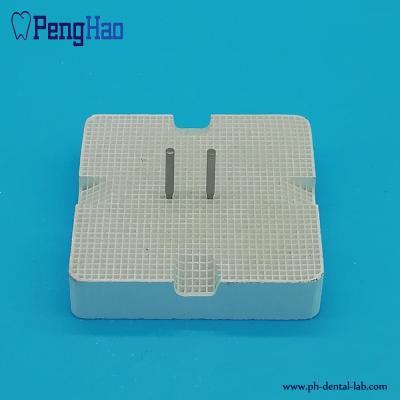 China Dental Lab Honeycomb Firing Tray with metal pins for sale