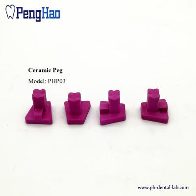 China Ceramic Peg / Single Pointed Teeth Burning Rack (Slant shape) for sale