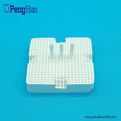 China Dental Lab Honeycomb Firing Tray with 20 ceramic nail(80*10mm) for sale