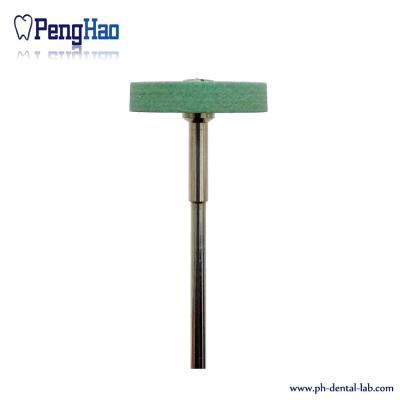 China Dental ceramic grinders ,diamond grinding  burs for zirconia brown(22.0x4.0mm) for sale