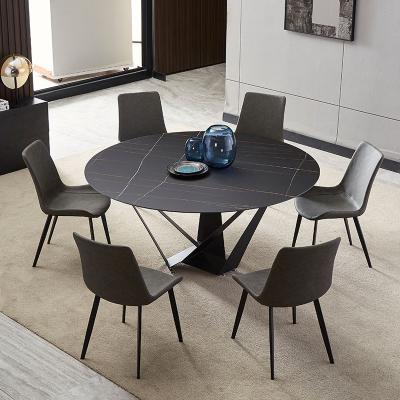 China Extendable Popular Modern Home Home Table And Furniture Dining Chair Sets Dining Table for sale