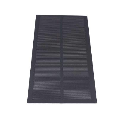 China Low Price 2W 5.5V Solar Small Size Mono Crystal Mono Cell Panel Shenzhen China Street Light Solar System Solar Panels For Garden Lights Power Supply for sale