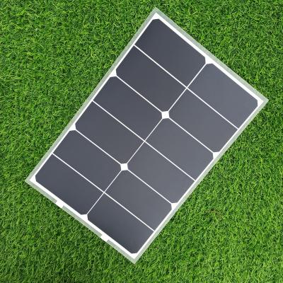 China Hot Portatil 20W 6V Output Power Performance PET Half Cell Portable Light Sun Power Photovoltaic PV Solar Panels For Camping 5V Power Supply for sale