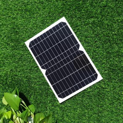 China Wholesale Cheap Price 10W 12V Solar Mono Monocrystalline Glass Solar Energy Solar Panels Street Light Solar System PV Panels for sale