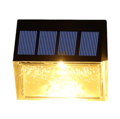 China Outdoor Garden.Lawn.Villas.Park Wall Lighting Butterfly Shade Wall Lamp Modern Solar Fence Yard Patio Driveway Landscape LED Solar Park Lights for sale