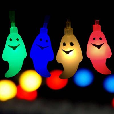 China Fashion 3M 20LED Ghost Halloween String Lights Outdoor LED Wall Lights Party Halloween Decorations for sale