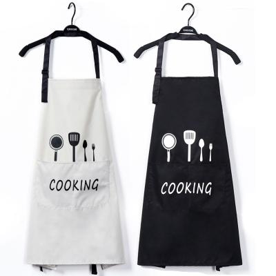 China Waterproof Hot Selling Customized Different Sizes Nonwoven Disposable Kitchen Aprons With Logo for sale