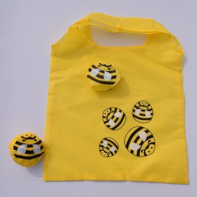 China Manufacturer Folding Promotional Shopping Bag Recycle Bag With Logo Cute Cartoon Travel Bag for sale