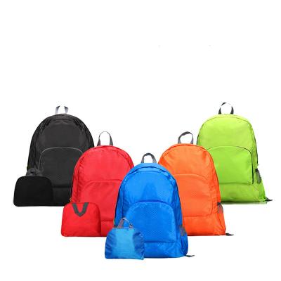 China Waterproof Promotional Foldable Hot Selling Custom Logo Printing Waterproof Outdoor Hiking Backpack for sale