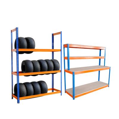 China Corrosion Protection Heavy Duty Tire Rack - Industrial Warehouse Storage Racks Car Tire Rack for sale