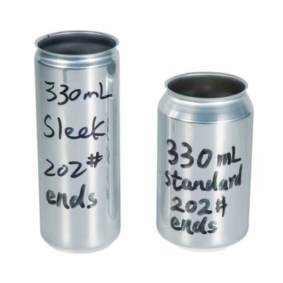 China Custom Printing Drinks 355ml 12oz Standard Environmental Metal Aluminum Blank Beer Beverage Fruit Drink Can for sale