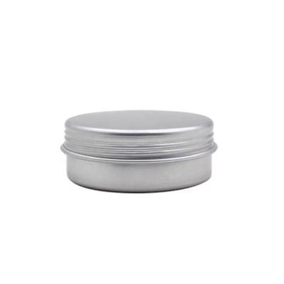 China 100% Recyclable Wholesale Custom Color Aluminum Candle Jar With Aluminum Screw Lid for sale