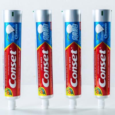 China Custom Printing Logo Biodegradable Abl Laminated Squeeze Aluminum Empty Toothpaste Tube Toothpaste Tube With Many Kinds for sale