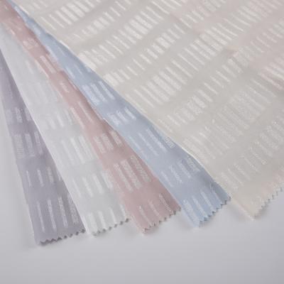 China fuse the most popular fashion style single voile type polyester stripe fabric for upholstery for sale