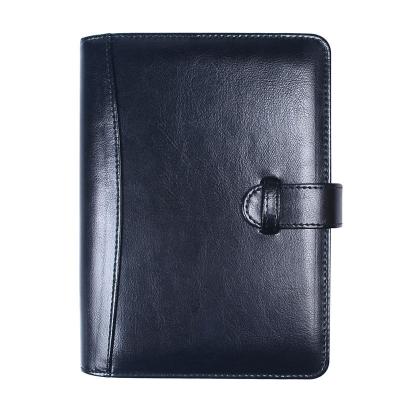 China High Quality Hardcover A5 Hard Cover Business Meeting Notebook Leather Binding for sale