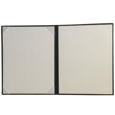 China ODM Accept Cheap Price White Cardboard Boards Certificate Holder Book Display Vertically Diploma Sheets Leatherette for sale