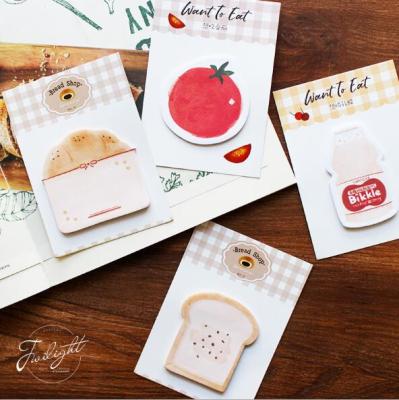 China Self Adhesive Want To Eat Memo Pad Note Paper Notes Pad YIWU Stationery Whosale for sale