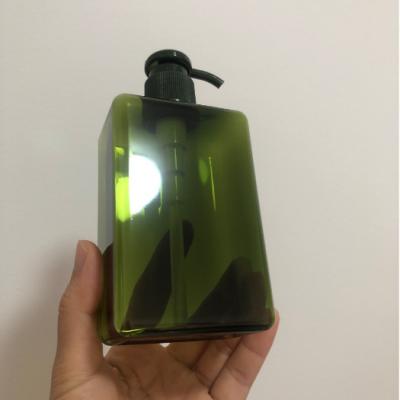 China Personal Plastic Skin Care Packaging 100ml 150ml 200ML 250ml 280ml 450ml 650ml Square PETG Liquid Soap Shampoo Shower Gel Hand Sanitizer Lotion Pump Bottle for sale