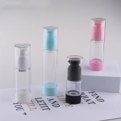 China 15ml 30ml 50ml Cosmetic Travel Filling Cosmetic Spray Bottle Mist Spray Bottle Fine Emulsion Lotion Airless Pump Bottle Sample Packaging for sale