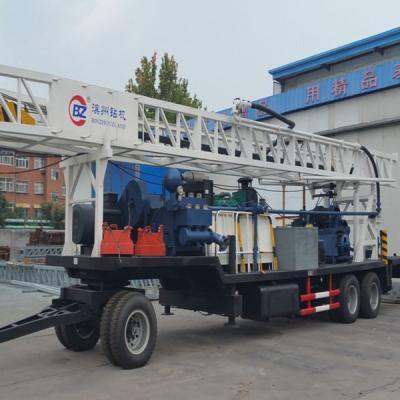 China Construction worksÂ  BINZUAN Brand 600 meters water well drilling rig for sale