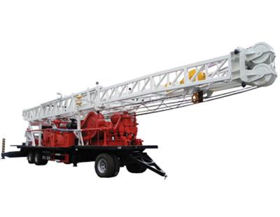 China Construction worksÂ  BZT1500 trailer mounted water well drilling rig borehole Drilling Machine for sale