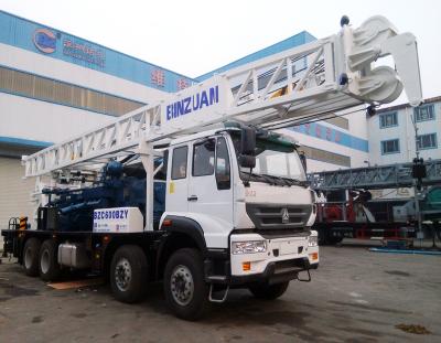 China Farms 600m hydraulic truck mounted water well drilling rig for sale