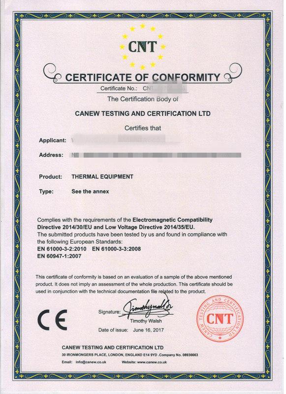 CE - Weifang Chenze International Trade Co., Ltd.