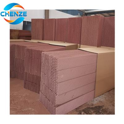 China High Quality Trusses Various Color Evaporative Cooling Pads Wet Cooling Panel Curtain 5090 7090 7060 for sale