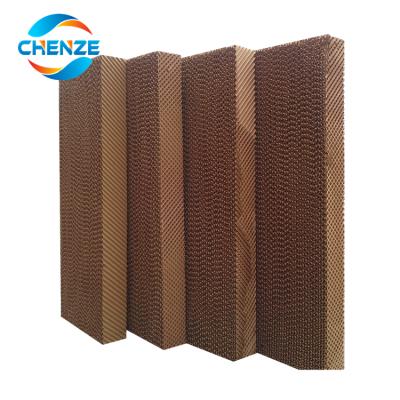 China Farms High Strength Evaporative Paper Cooling Pad For Poultry House for sale