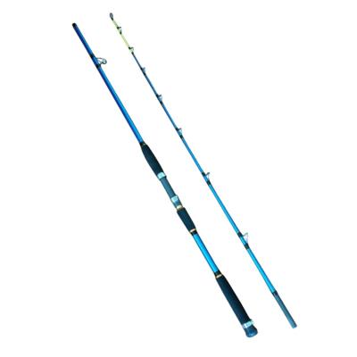 China Durable High Quality Carbon Fiber 1.8m Spinning Fishing Rod 2 Sections Boat Fishing Rods for sale