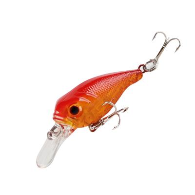 China ABS In Water 6cm Running Top Hard Plastic 5.5g Artificial Crankbait Fishing Lure for sale