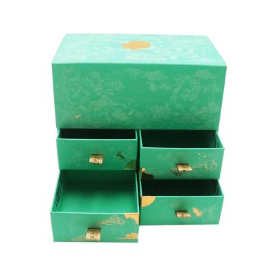 China Recycled Materials Customize Art PaperJewelry Gift Boxes Packaging Hand Made for sale