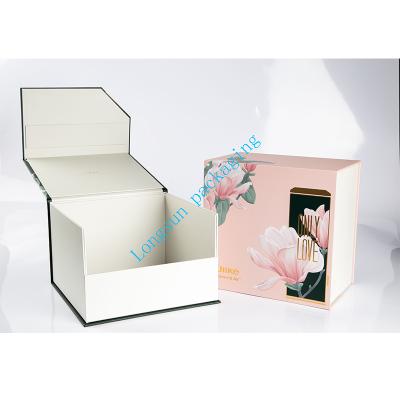 China Recycled Materials Art Paper Luxury Paper Velvet Jewelry Boxes Custom Handmade Packaging for sale