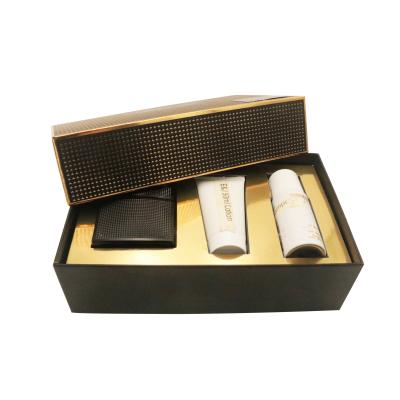 China Recycled Materials Brown Handmade Paper Gift Box Cosmetic Packaging With Low Price for sale