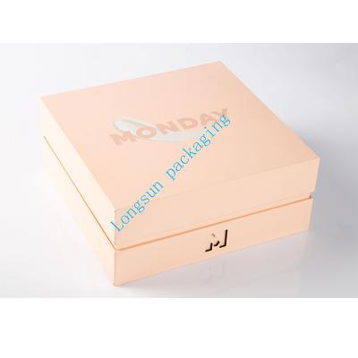 China Recycled Materials Customize Hand Made Art Paper Luxury Small Folding Boxes Packaging for sale