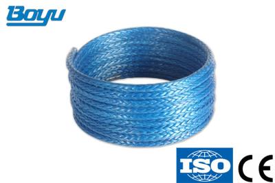 China Corda trançada de nylon azul dos PP do polipropileno do fio piloto da cor 6mm 15mm 16mm à venda