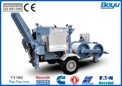 China Cabrestante hidráulico TY180 18t que ata el extractor hydráulico del equipo con el motor diesel de Cummins en venta