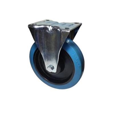 China Other Good Quality Elastic Rubber Industrial Casters With Ball Bearing for sale