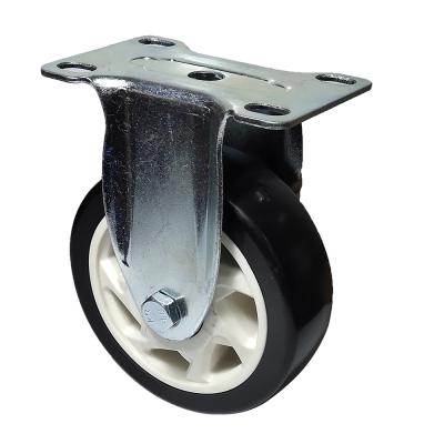 China Flat Free Medium Duty Caster And Plate Caster Wheels Wheels For Trolley for sale